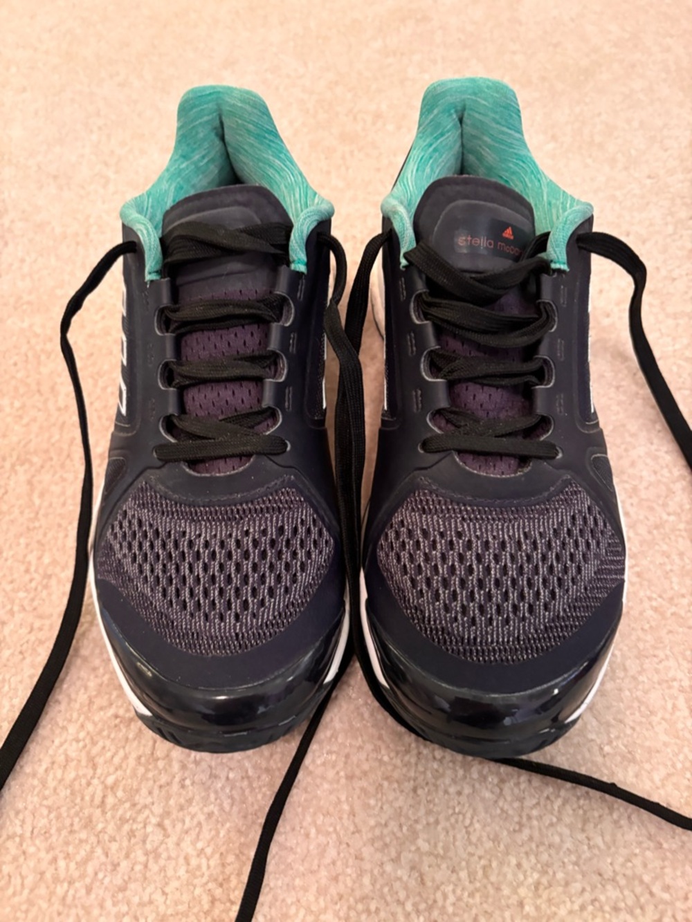 Adidas Barricades by Stella McCartney Navy Blue Women’s Court Shoes.